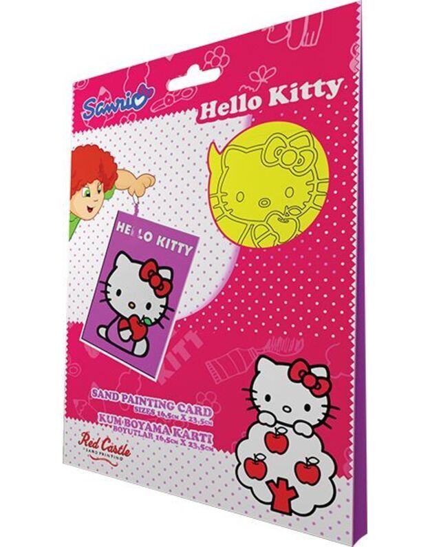 Piešimo smėliu rinkinys - Hello Kitty