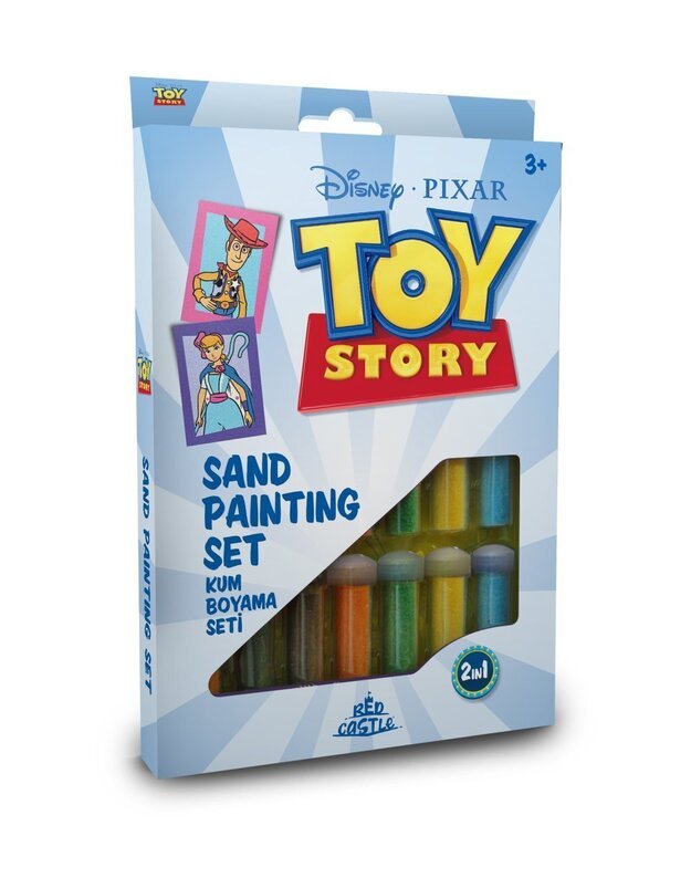 Spalvoto smėlio rinkinys "TOY story"